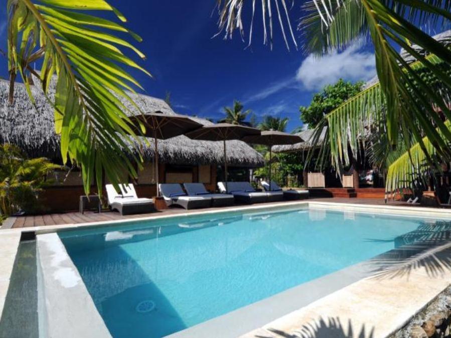 Green Lodge Moorea Temae Eksteriør billede